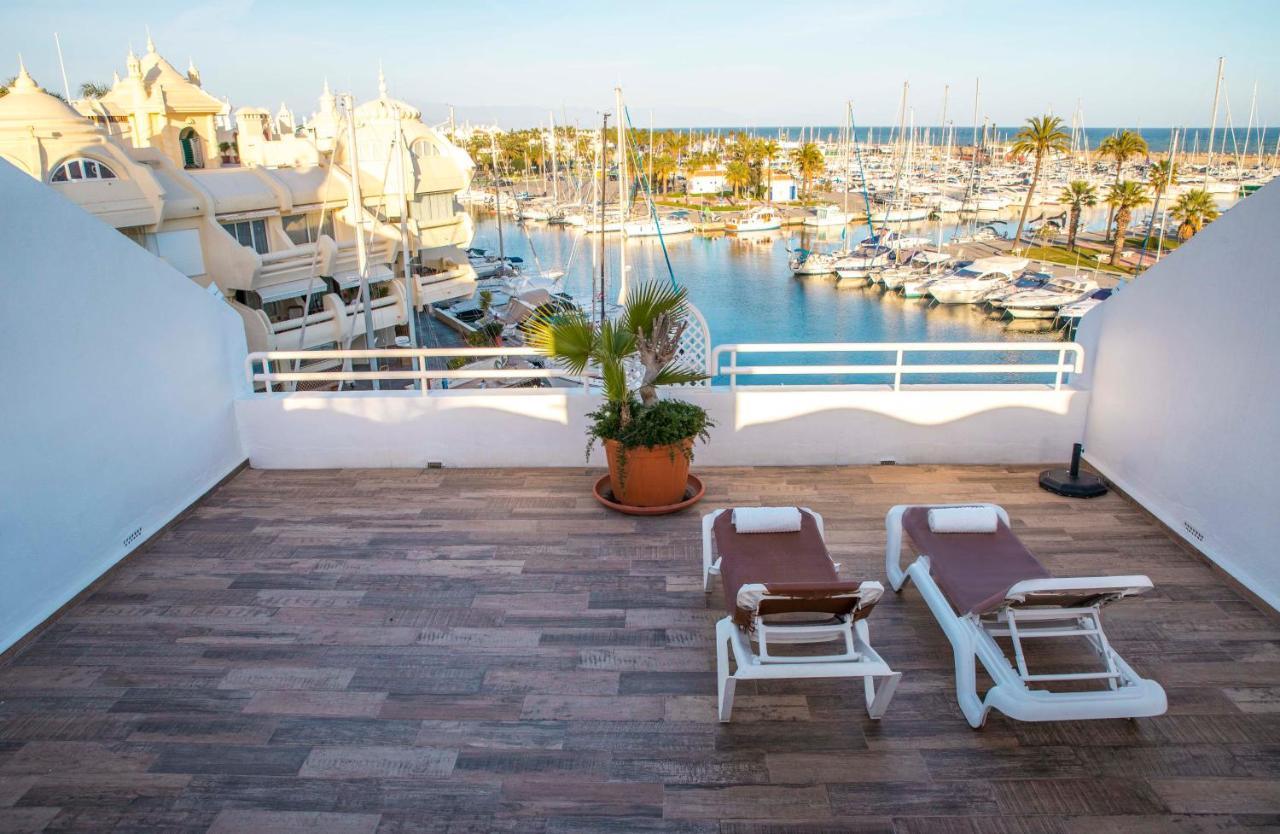 Popeye Suite Puerto Marina Espectacular Apartamento Dentro De La Isla De Puerto Marina Con Piscina En Cubierta Y A 1 Minuto De La Playa ベナルマデナ エクステリア 写真