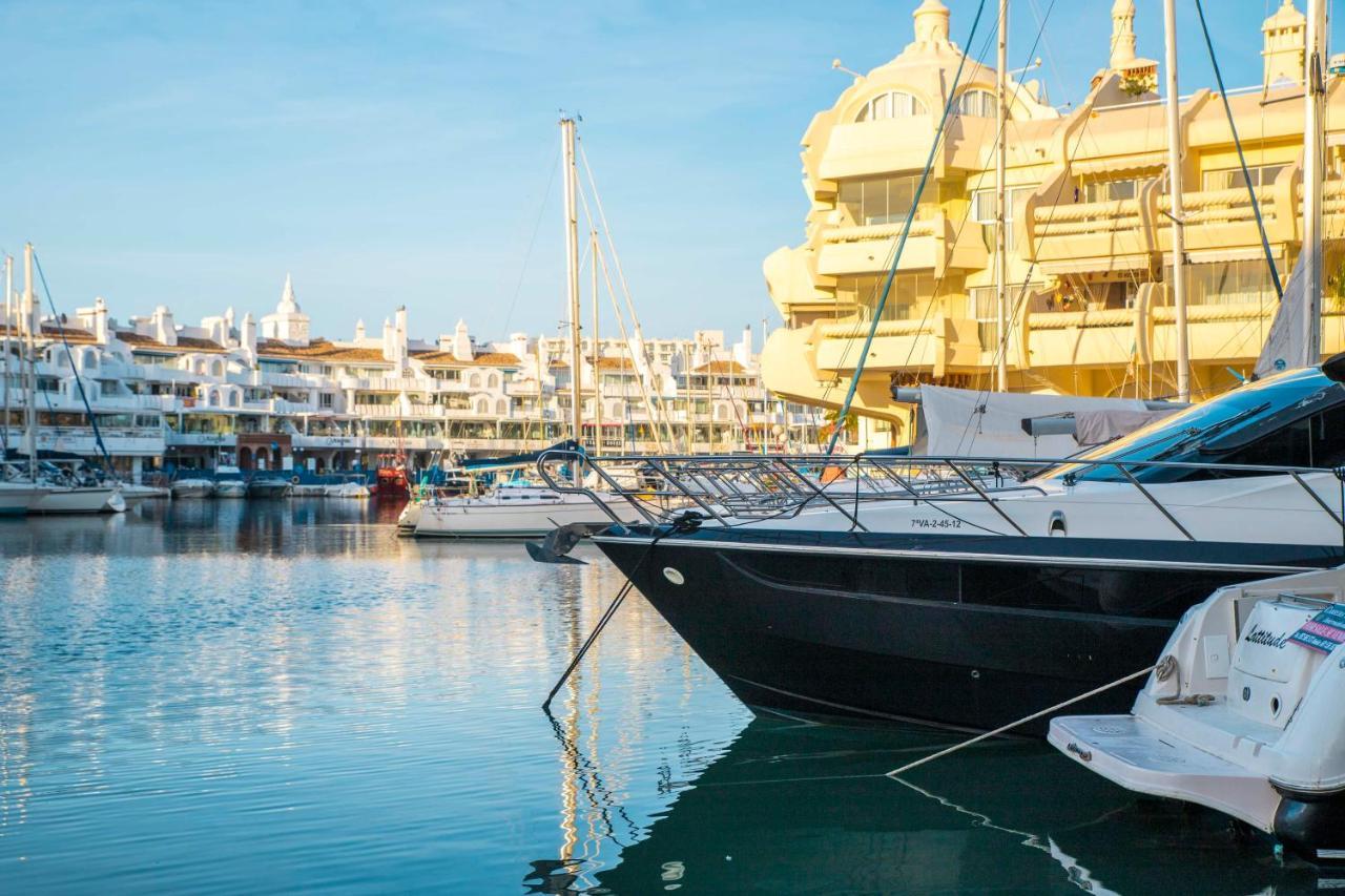 Popeye Suite Puerto Marina Espectacular Apartamento Dentro De La Isla De Puerto Marina Con Piscina En Cubierta Y A 1 Minuto De La Playa ベナルマデナ エクステリア 写真